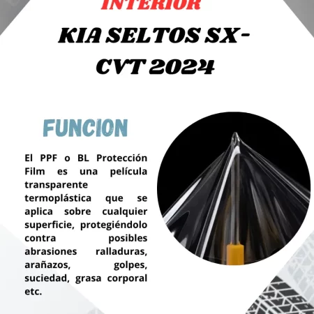 Kit Proteccion Ppf  Para Kia Seltos Sx-cvt 2024 - Image 3