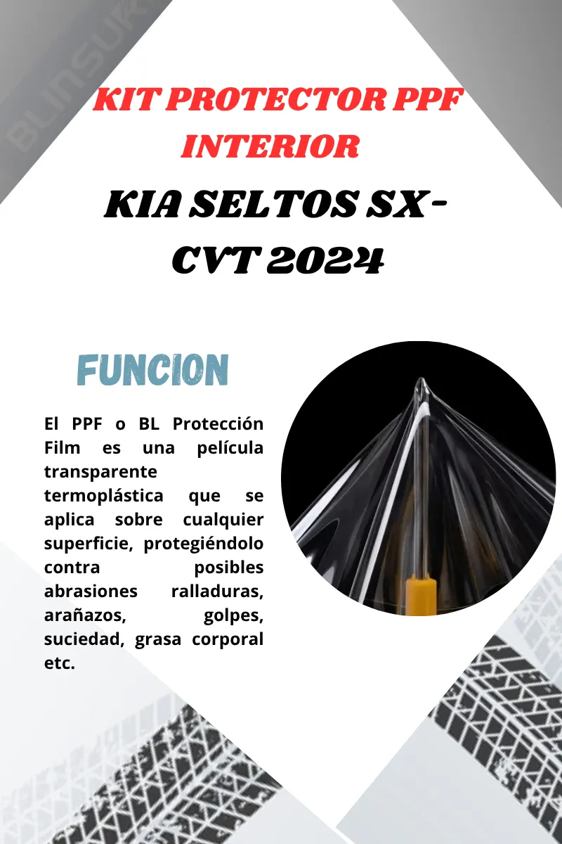 Kit Proteccion Ppf  Para Kia Seltos Sx-cvt 2024 - Image 3