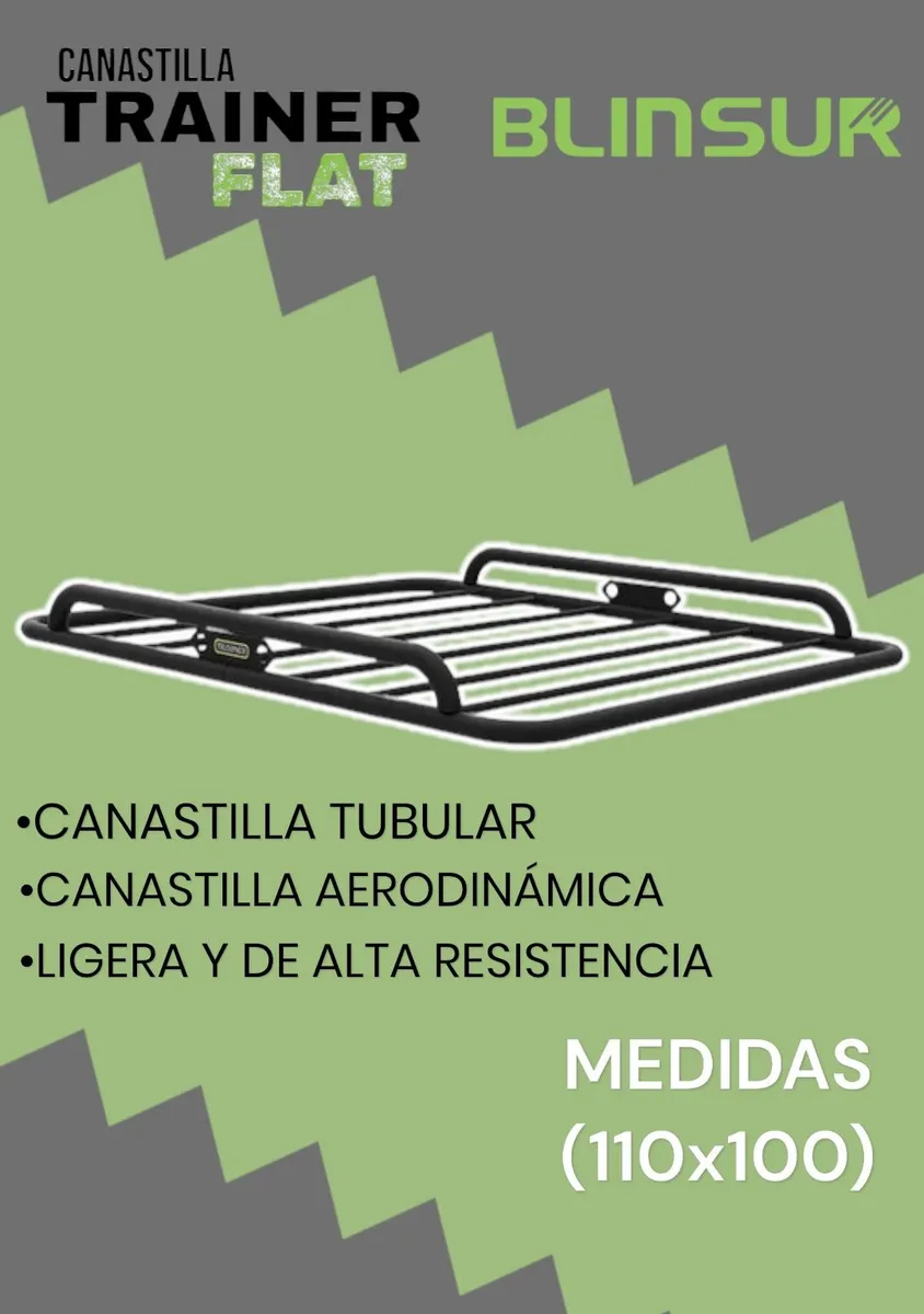 Canastilla Porta Equipaje Trainer Negra 110 X 100 Cm - Image 3