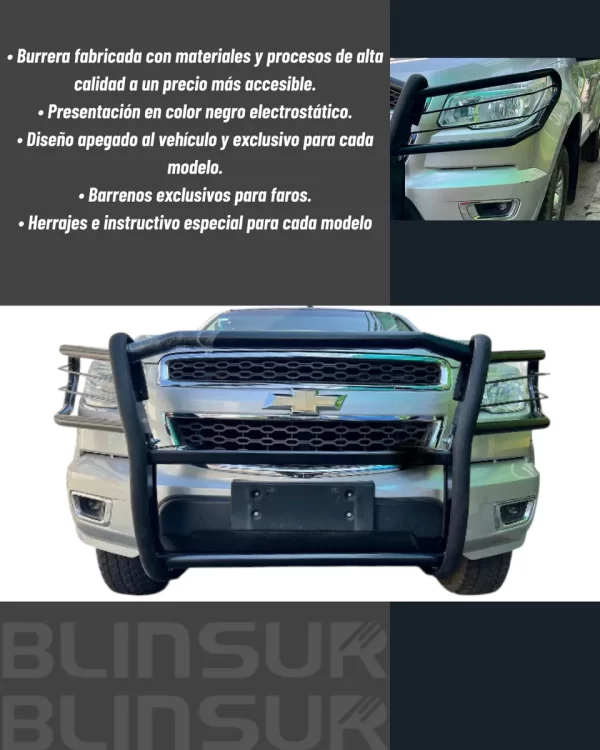 Tumbaburros Chevrolet Colorado 2013 - 2015 Defensa Trainer