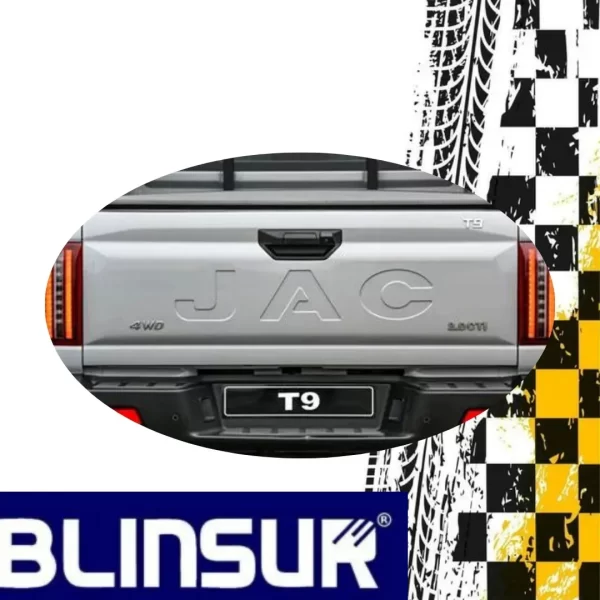 Letras Jac Negro Mate Para Tapa Jac T9 2025