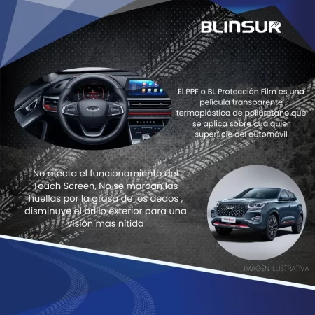 Proteccion De Pantalla Panel A/c Tiggo 4 Pro 2022 2023 - Image 3