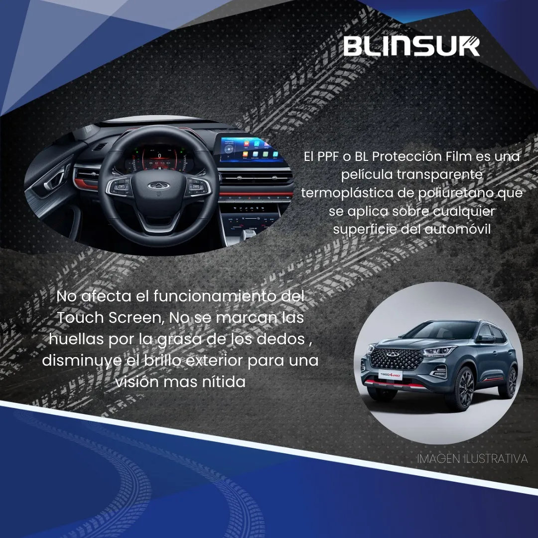 Proteccion De Pantalla Panel A/c Tiggo 4 Pro 2022 2023 - Image 3