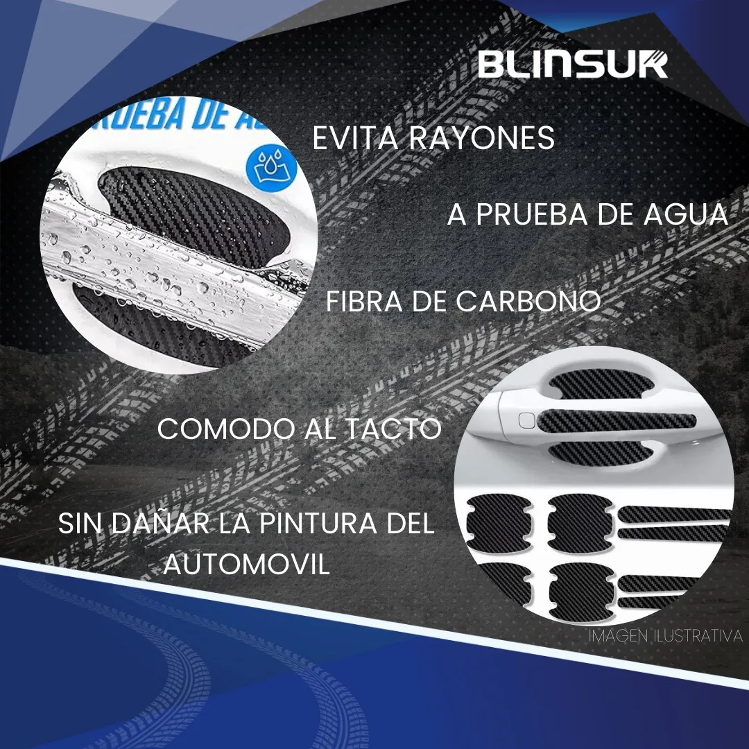 Protector Bl De Maniguetas Y Conchas En Fibra De Carbono - Image 3