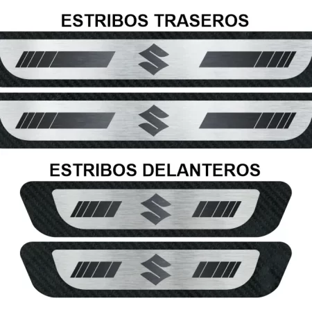 Sticker Protección De Estribos Puertas Suzuki Autos Y Suv - Image 3