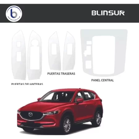 Protector Ppf Consola Central Puertas Mazda Cx5 2019 - Image 3