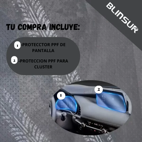 Protector Pantalla Cluster Mazda 3 2019 2020 2021 2022
