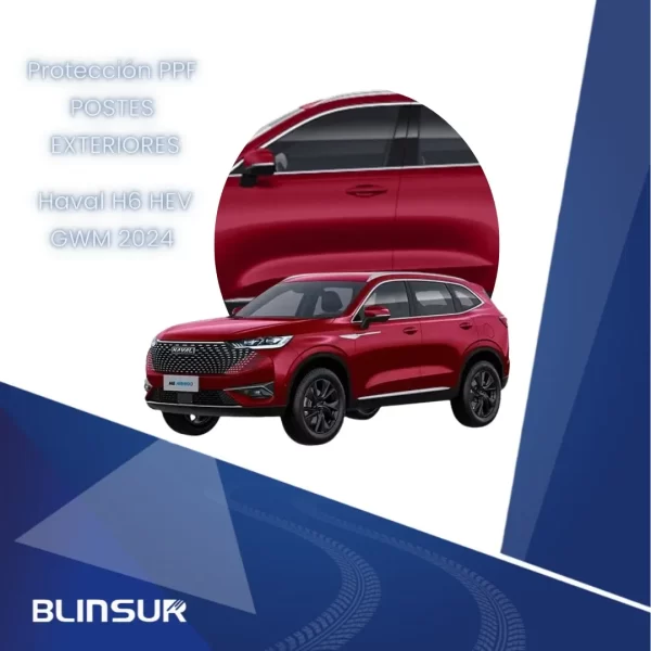 Protector Bl De Postes Exteriores Para Haval H6 Hev Gwm 2024