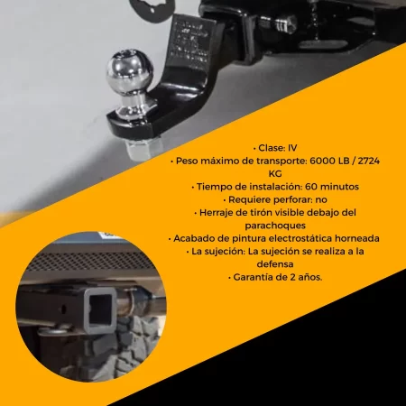 Tirón De Arrastre Go West Volkswagen Amarok 10-18 Garantía - Image 3