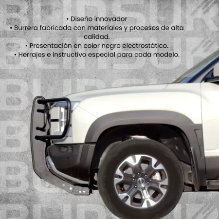 Burrera Defensa Delantera Super Bronco Para Byd Shark 2024 - Image 3