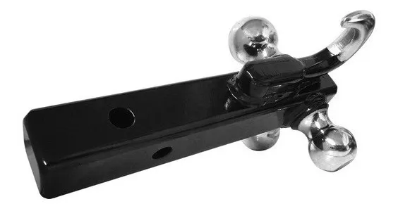 Tiron De Arrastre Remolque Cople Triple Bola Con Gancho