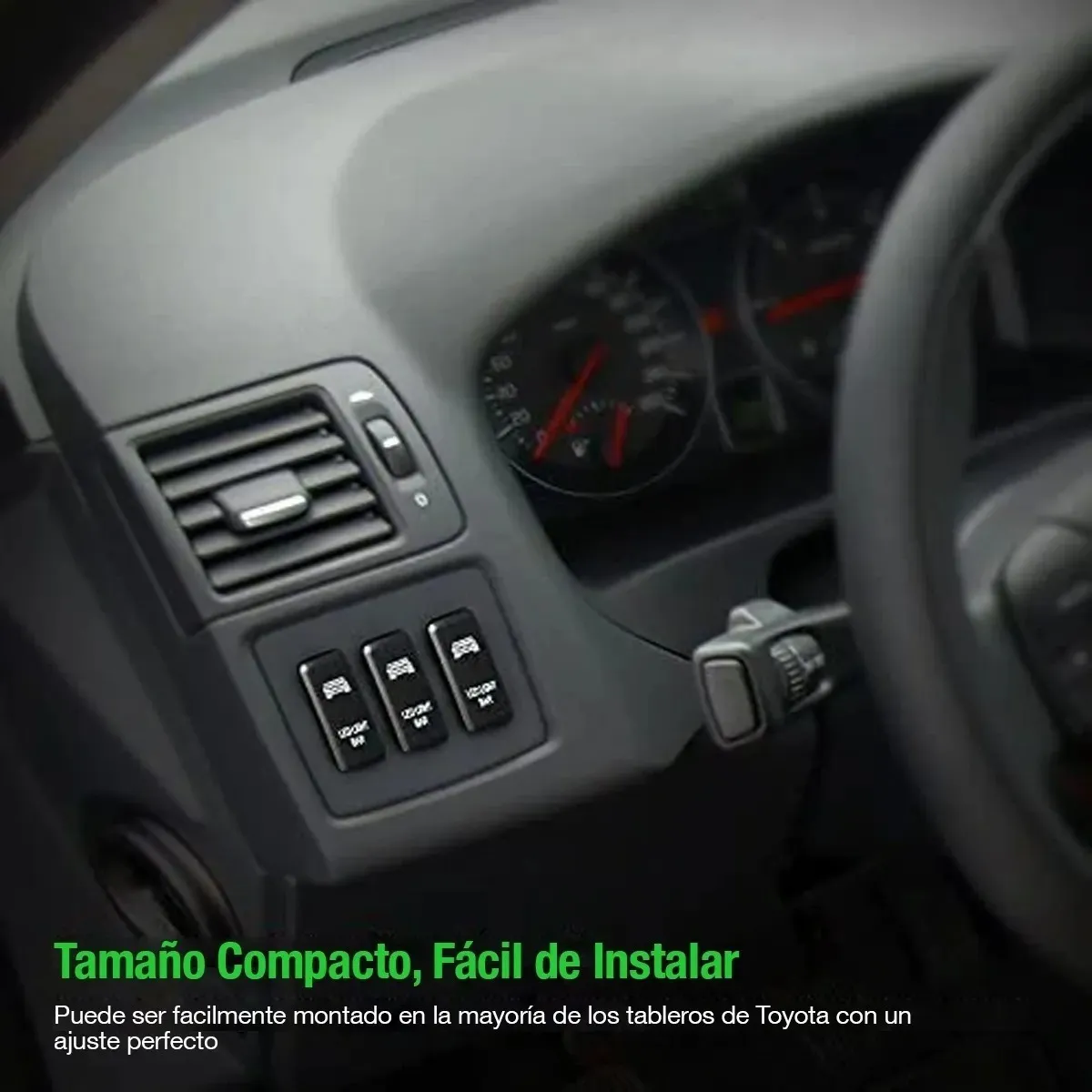 Botón Para Barra De Luz Led 5 Pines On Off Toyota Mictuning - Image 3