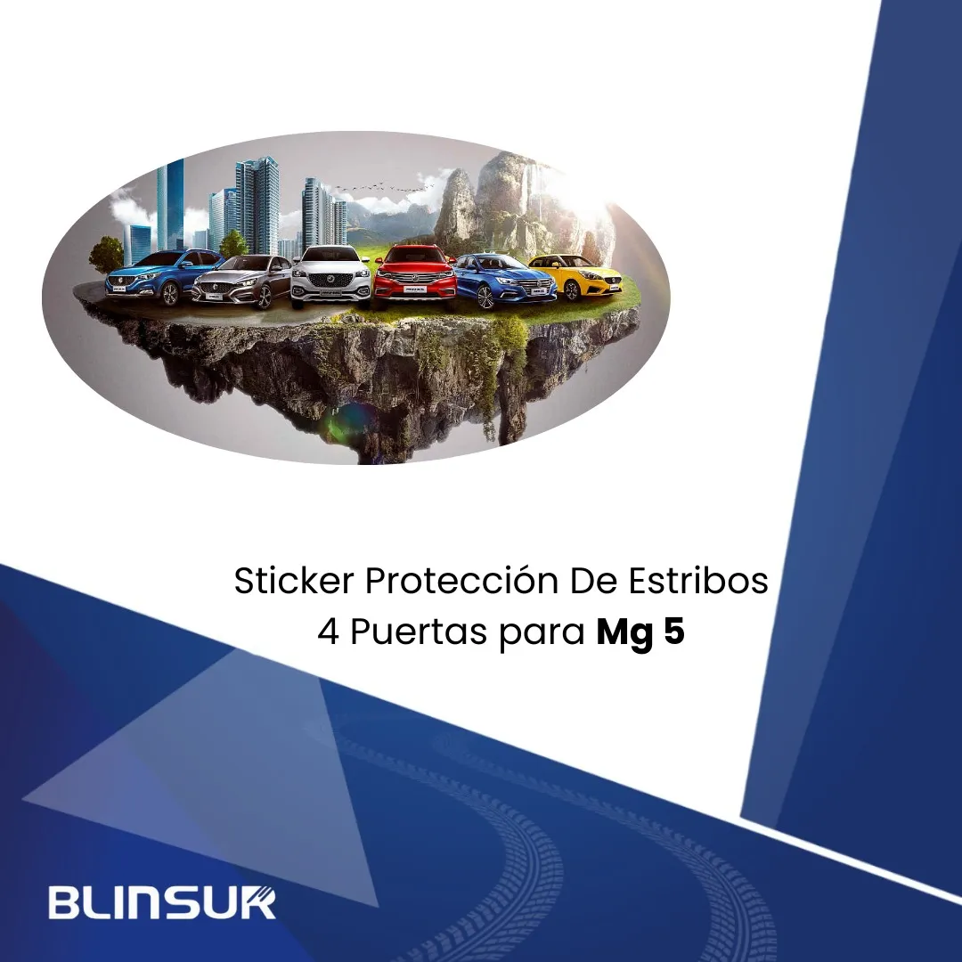 Sticker Protección De Estribos Puertas Mg 5 - Image 3