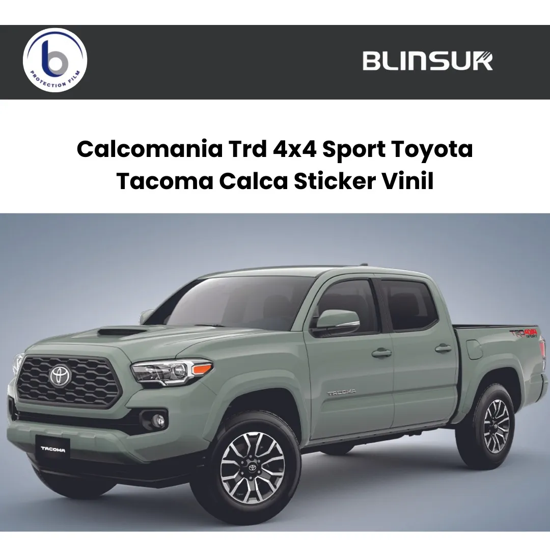Calcomania Trd 4x4 Sport Toyota Tacoma Calca Sticker Vinil - Image 3