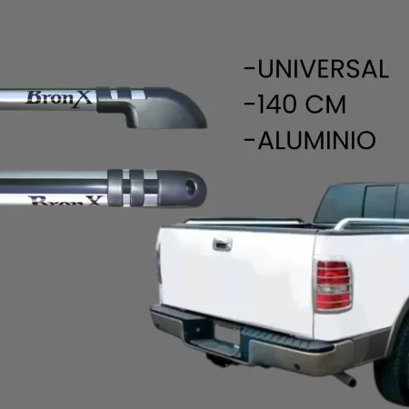 Barras Pasamanos Bronx Para Silverado Pickup Aluminio 164cm - Image 3
