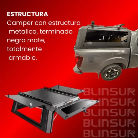 Camper Canopy Compatible Con Ram 1200 2024-2025 - Image 3