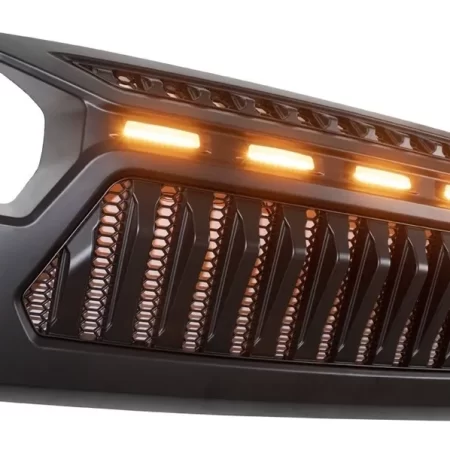 Parrilla Angry Enojado Con Led Jeep 2007-2018 Rejilla-barra - Image 3