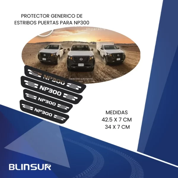 Cinta Protectora Bl Embellecedora De Estribos Para Np300