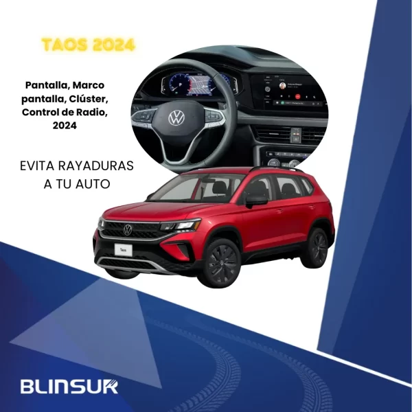 Protección De Pantalla, Clúster Y Control De Radio Taos 2024