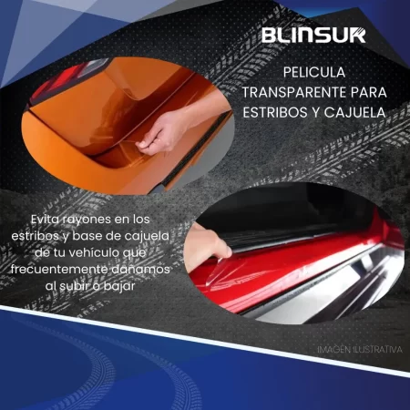 Protección Ppf Para Estribos Y Cajuela Genérico - Image 3