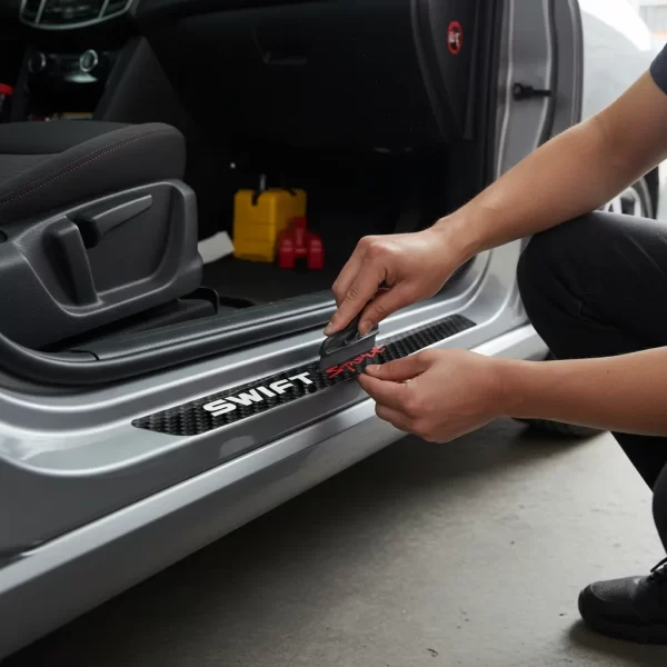 Sticker Protección De Estribos Puertas Suzuki Swift Sport