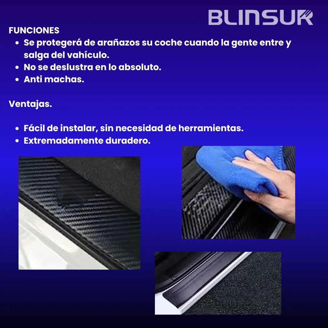 Protecciòn Fibra De Carbono Postes Exteriores Mazda 3 2025 - Image 3