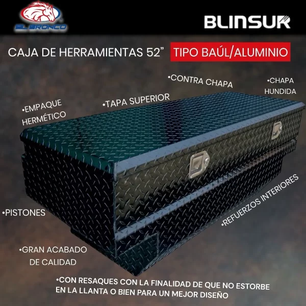 Caja De Herramientas Ford Ranger Wildtrak 2023 C/resaques