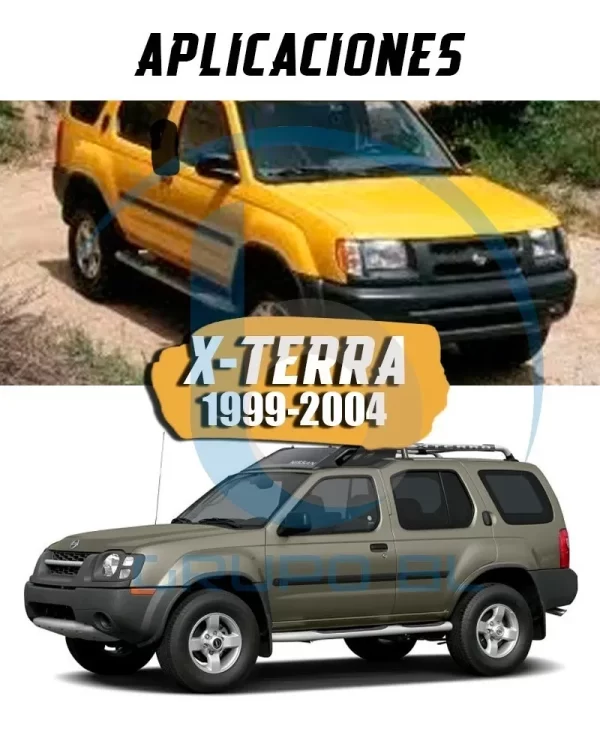 Tirón De Enganche Nissan X-terra 1999-2004 Negro