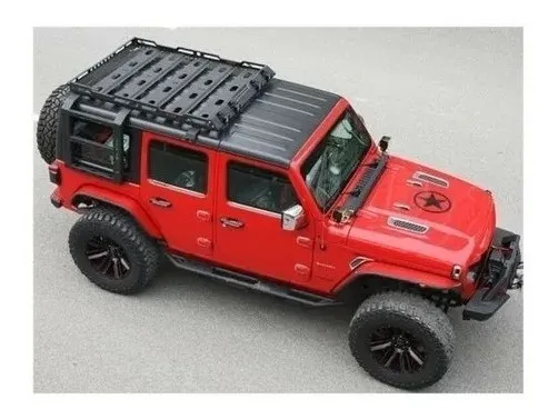 Canastilla Portaequipaje Jeep Wrangler Jl Metalica Spyder