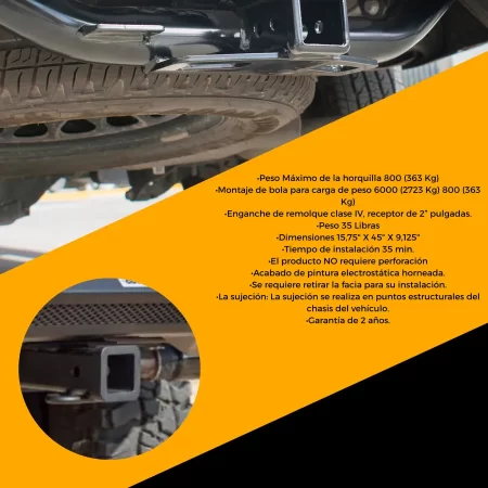 Tiron Jalon De Arrastre Chevrolet Colorado 2016 - 2020 + - Image 3