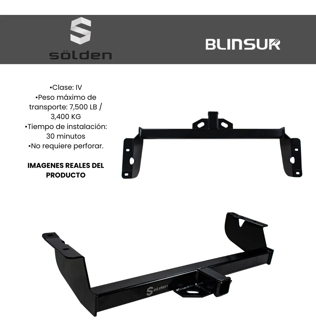 Tiron Jalon De Arrastre Baic Bj40 2018 - 2021 Solden - Image 3