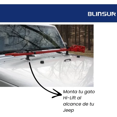 Montaje Para Cofre De Hi-lift Jeep Wrangler Jk/jl 2/4 Puerta - Image 3