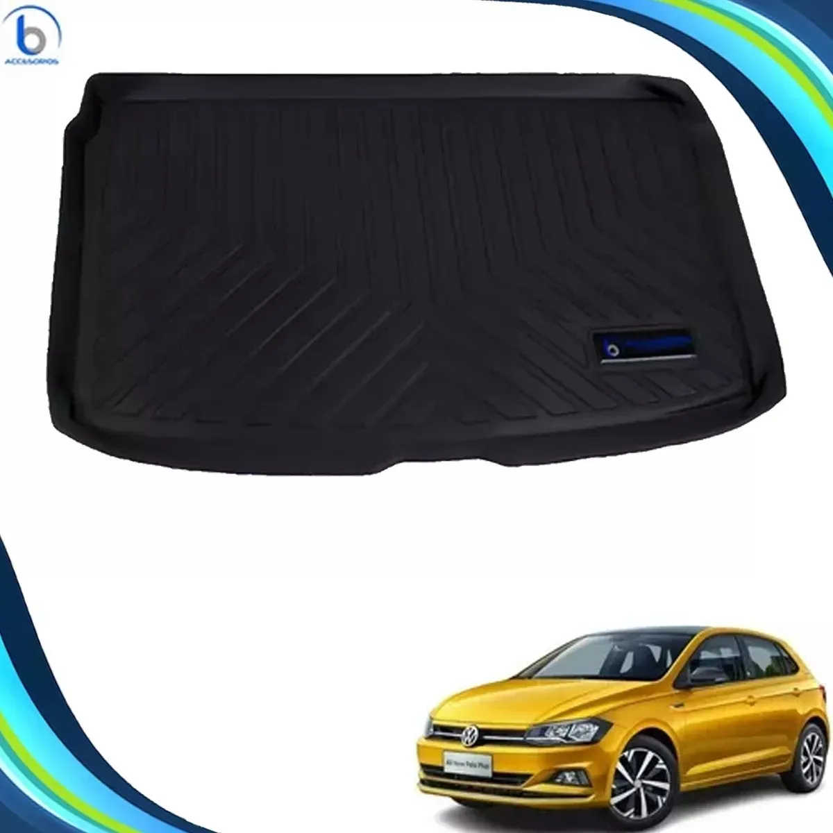 Tapete De Cajuela Tipo Bandeja Para Polo Plus 2015 2022 - Image 3