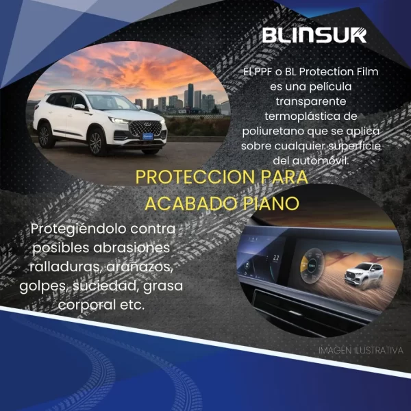 Protección Bl Pantalla Clúster/panel Central Tiggo 8 Pro Max