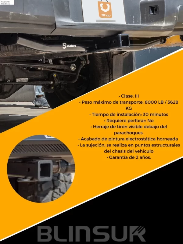 Tiron De Arrastre Solden  Volkswagen Amarok 2010-2018