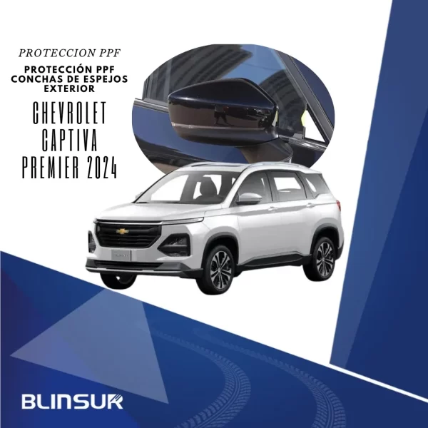 Protección Ppf Conchas De Exteriores Para Captiva Premier