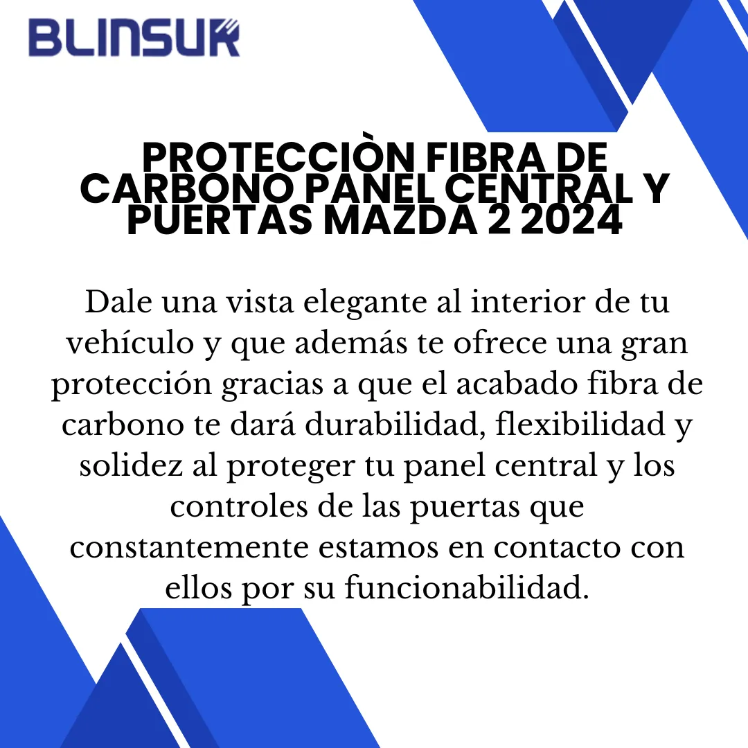 Protección Para Panel Central Y Puertas Mazda 2 2024 - Image 3