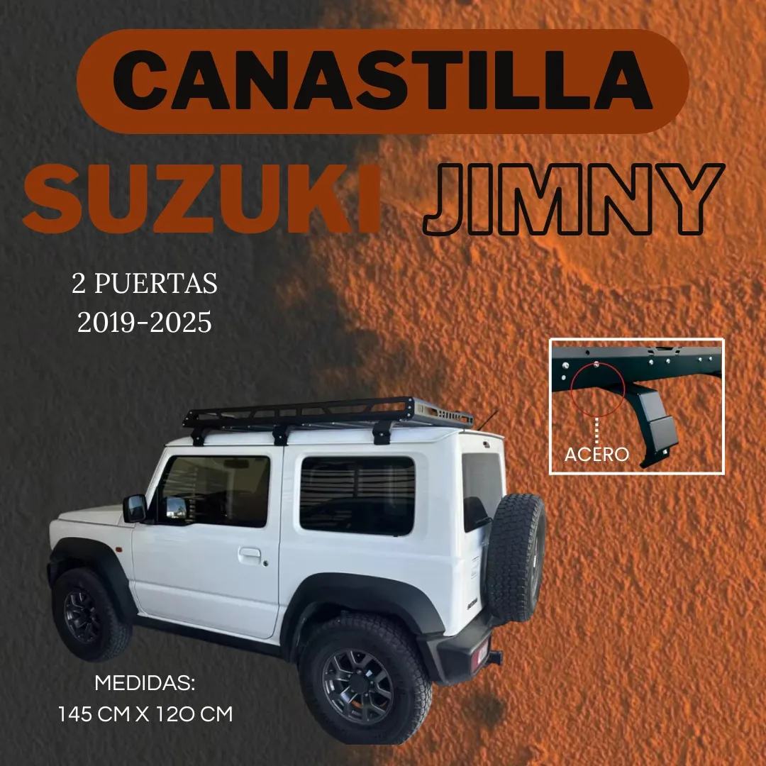 Canastilla Porta Equipaje Para Suzuki Jimny 2pts 2019-2025 - Image 3