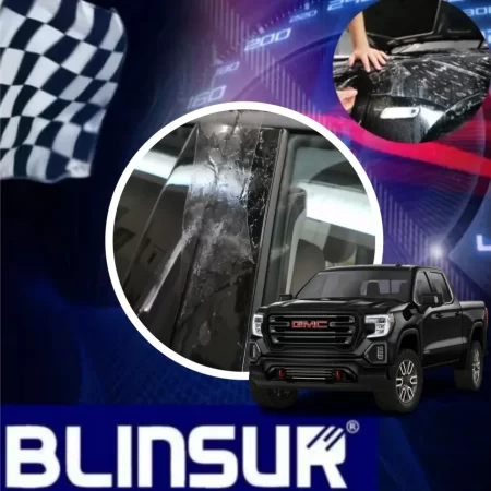 Protección Ppf Postes Exteriores Gmc Sierra At4 2024 - Image 3