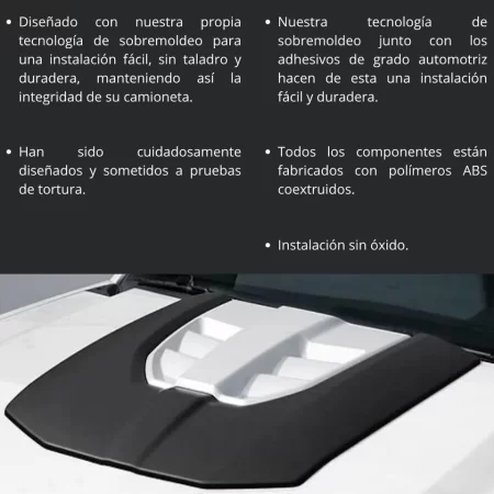 Toma De Aire De Cofre Airdesign Chevrolet Silverado 16-18 - Image 3