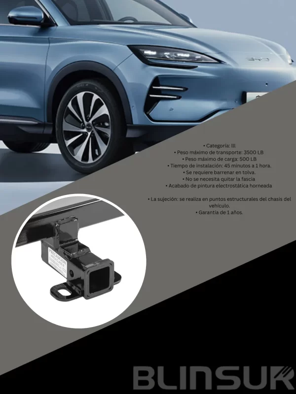 Tirón Completo Alaska Para Remolque Byd Song Pro 2024-2026