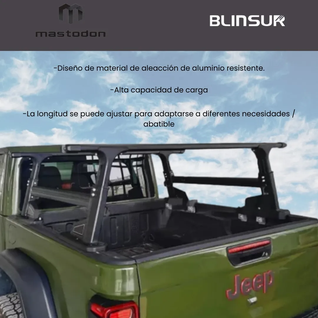 Barras Portaequipaje Rack De Carga Nissan Np300 Frontier - Image 3