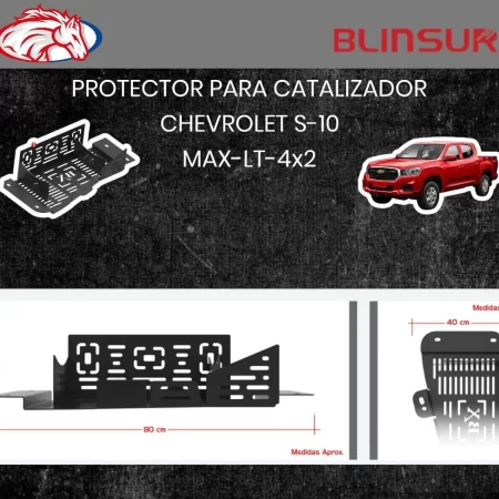 Protector Catalizador Antirrobo S-10 2023+ Chevrolet - Image 3