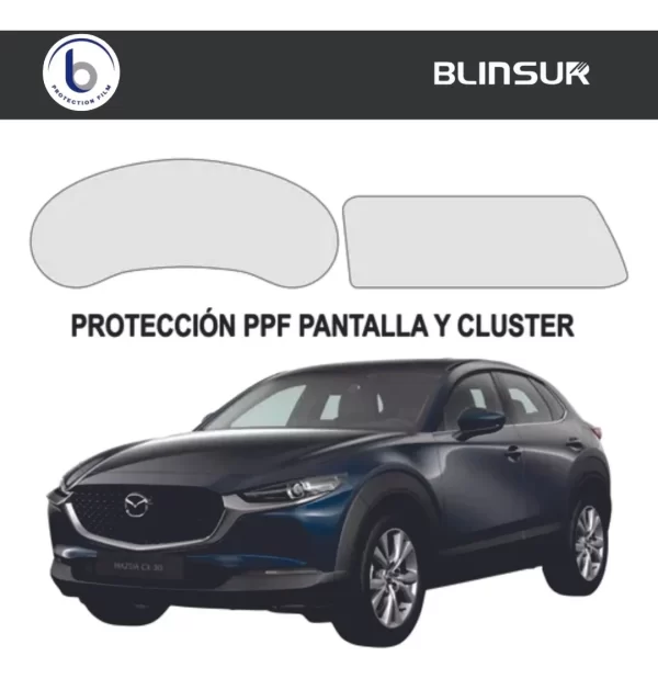 Protector Pantalla, Clúster Compatible Con Mazda Cx30 2023