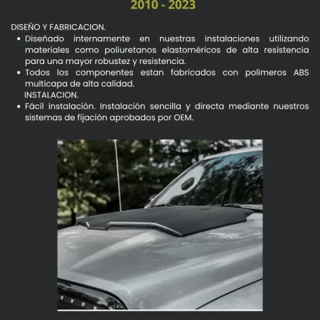 Toma De Aire De Cofre Airdesign Dodge Ram 1500 2010-2023 - Image 3