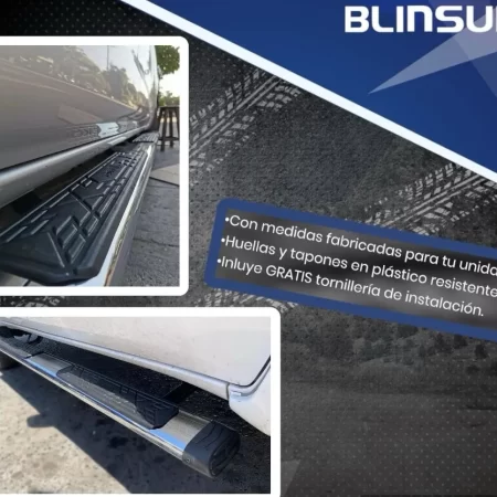 Estribos Bronx Ford Lobo F-150 Doble Cabina 2015-2021 Cromo - Image 3