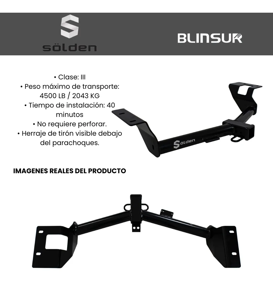 Tiron Jalon De Arrastre Para Honda Cr-v 2012 Al 2016 - Image 3