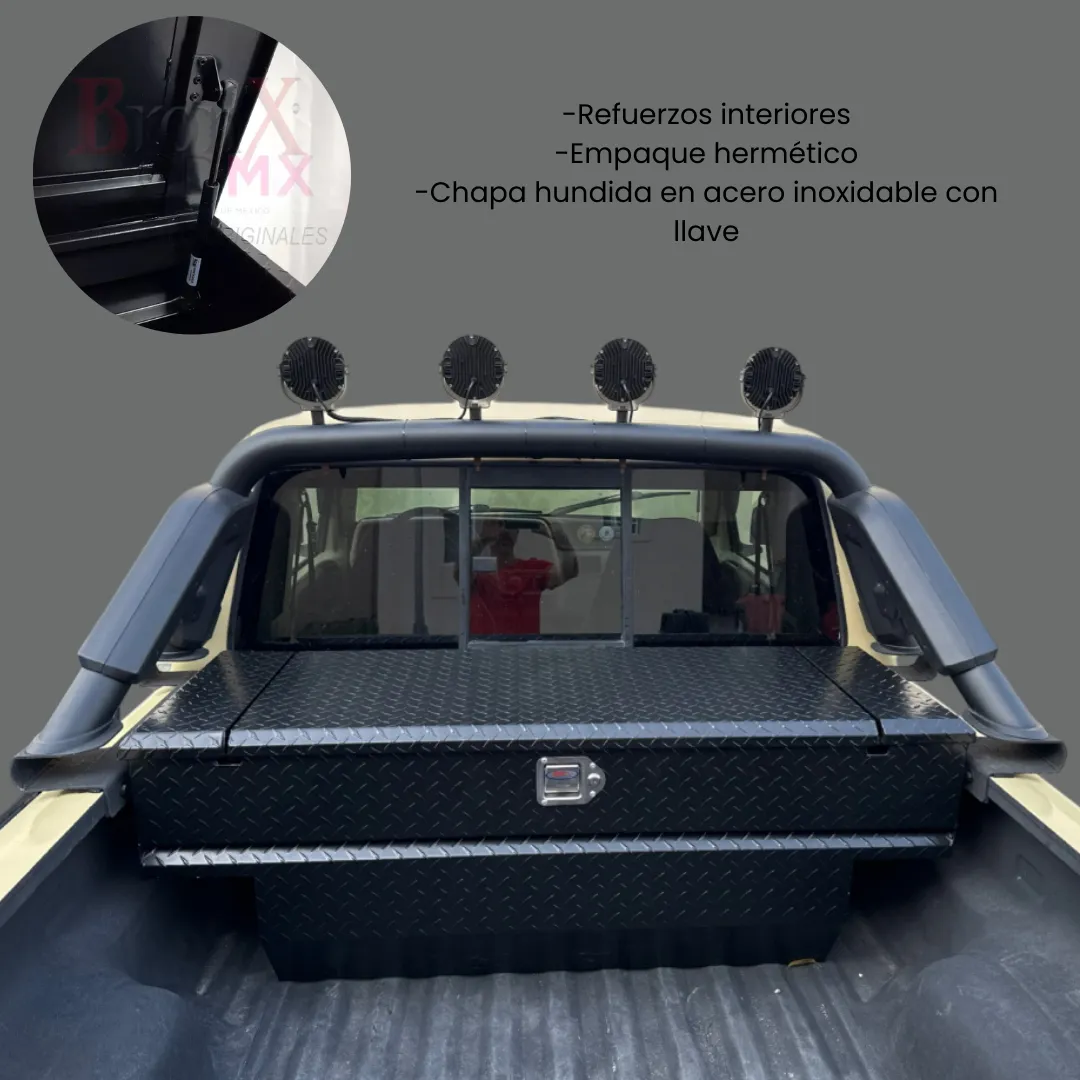 Caja Herramientas Para Ford Lobo 2004-2025 C/ Roll Bar. - Image 3