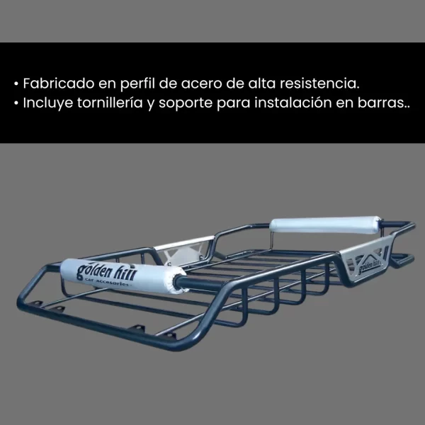 Canastilla Porta-equipaje Deportiva Golden Hill 102 X 145 Cm