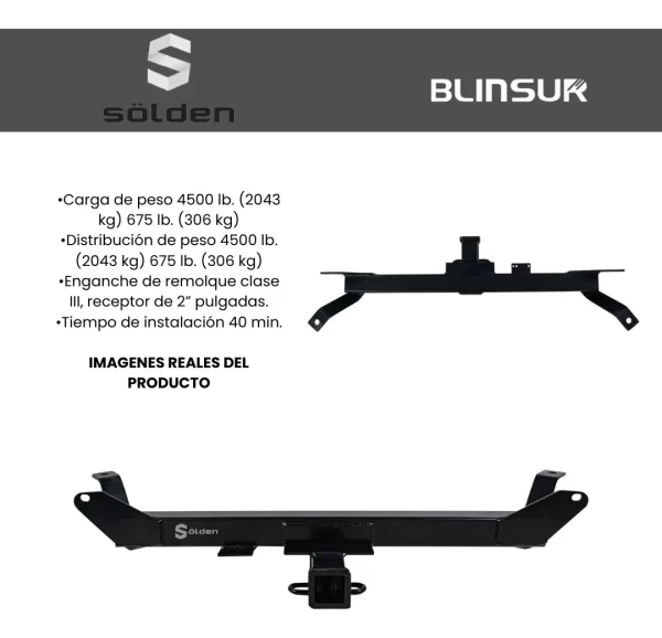 Tiron De Arrastre Jalon Bmw X1 2016-2018 Go West